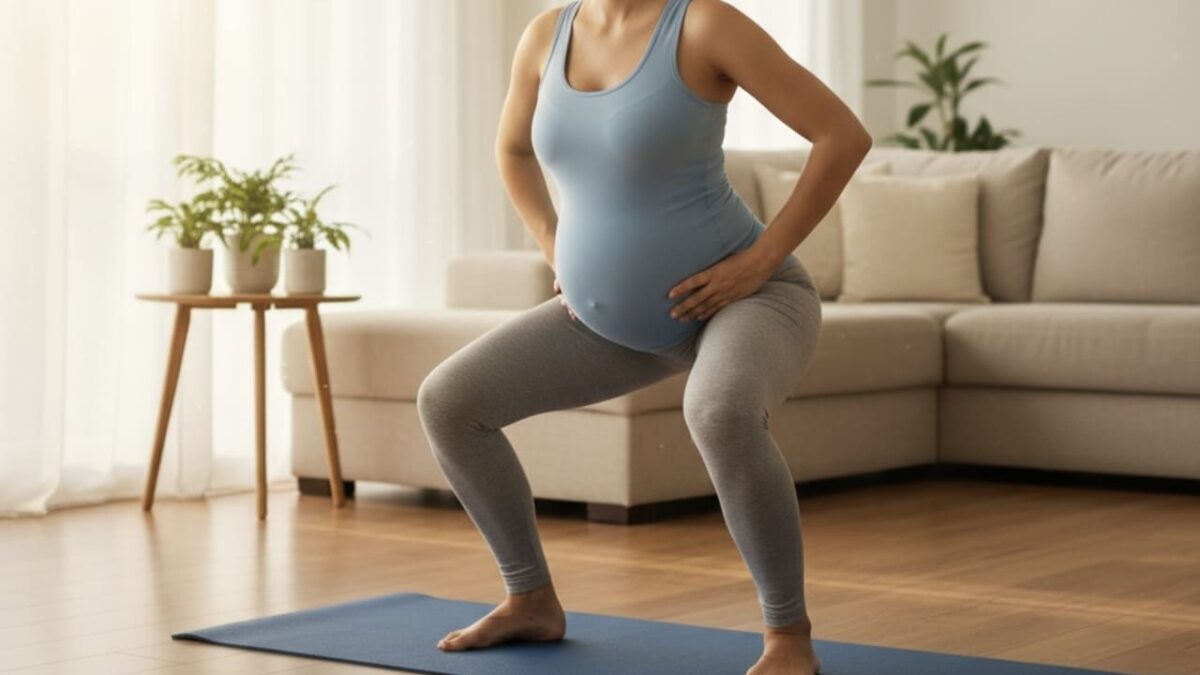 safe prenatal pelvic floor exercises squatting lifting burnaby
