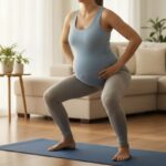 safe prenatal pelvic floor exercises squatting lifting burnaby