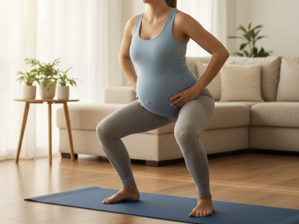 safe prenatal pelvic floor exercises squatting lifting burnaby